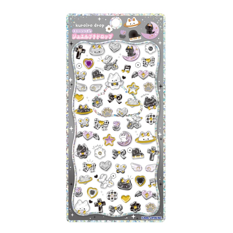 プチドロップステッカー シール ステッカー ジュエルプチドロップ 光る プチドロップ プチドロ カミオジャパン カラフル 正規品 5個セットB |  | 03