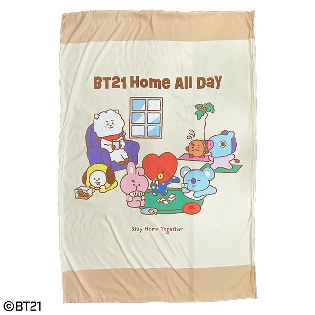 BT21 掛け布団カバー シングル カバー グッズ BTS タタ クッキー