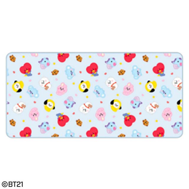 BT21 ルームマット Qoo10] BT21 BTS玄関マット 絨毯 部屋 カーペット