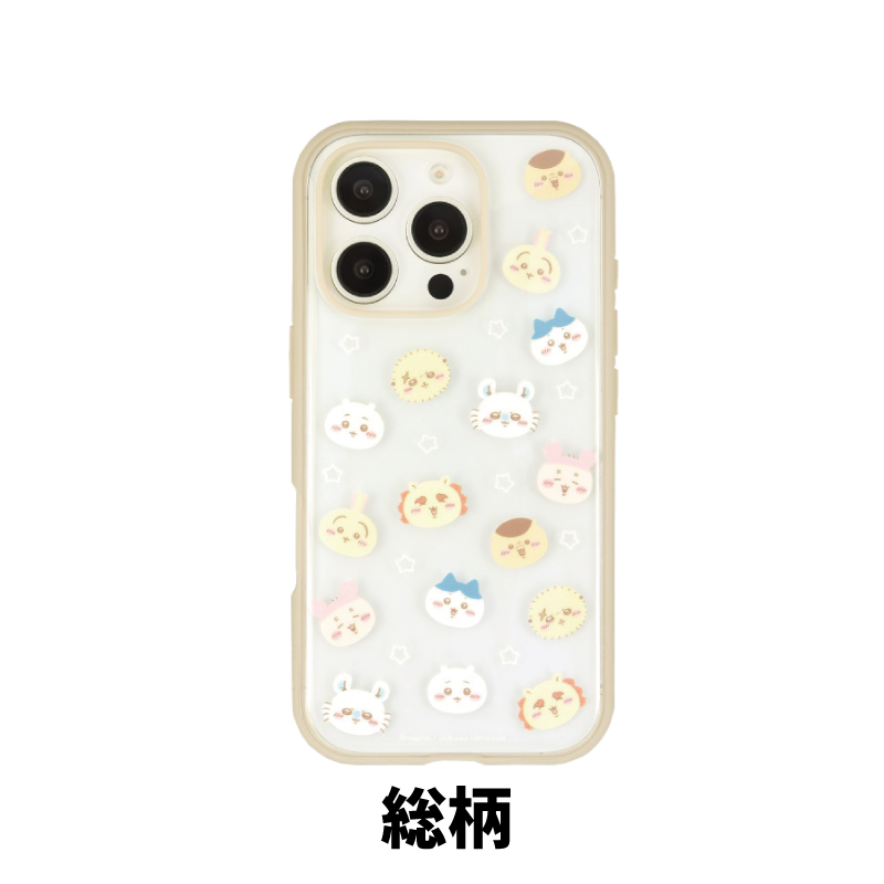 ちいかわ IIIIfit Clear iPhone16Pro ケース スマホケース ハチワレ
