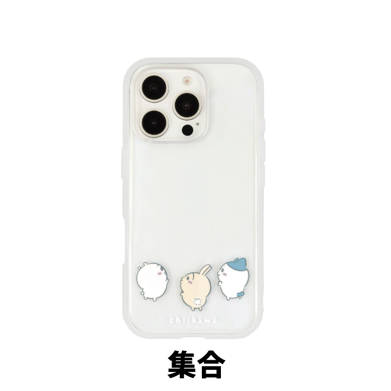 ちいかわ IIIIfit Clear iPhone16Pro ケース スマホケース ハチワレ
