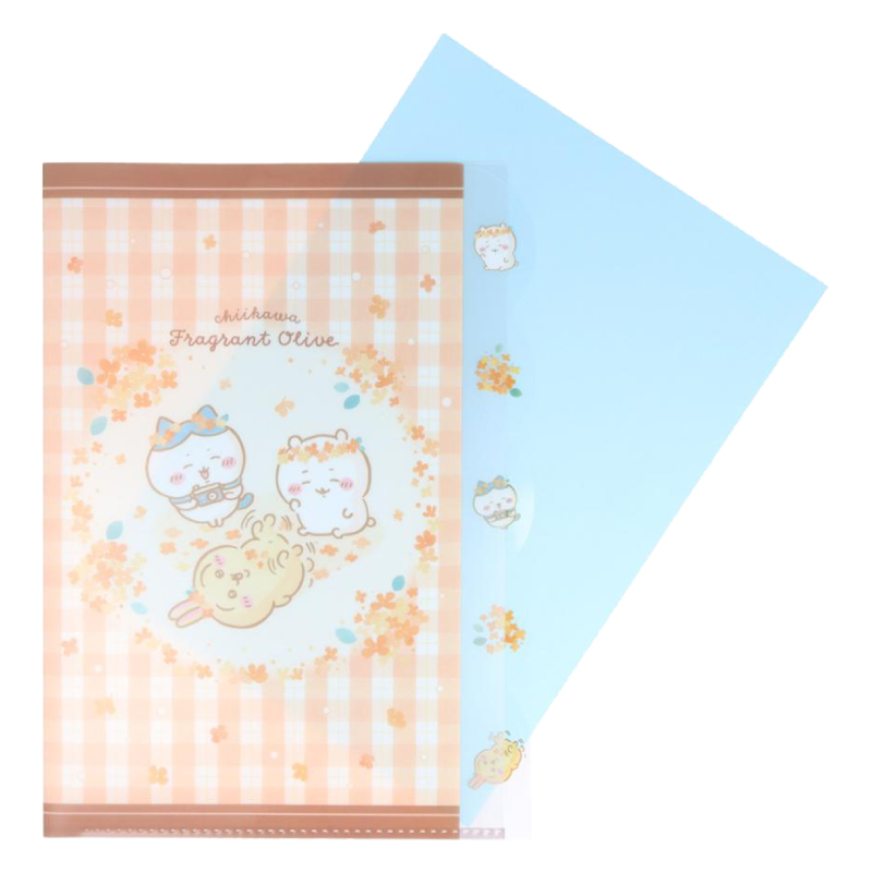 ちい⑤ ちいかわ クリアファイル ハチワレ うさぎ 5ポケット 可愛い A4 グッズ