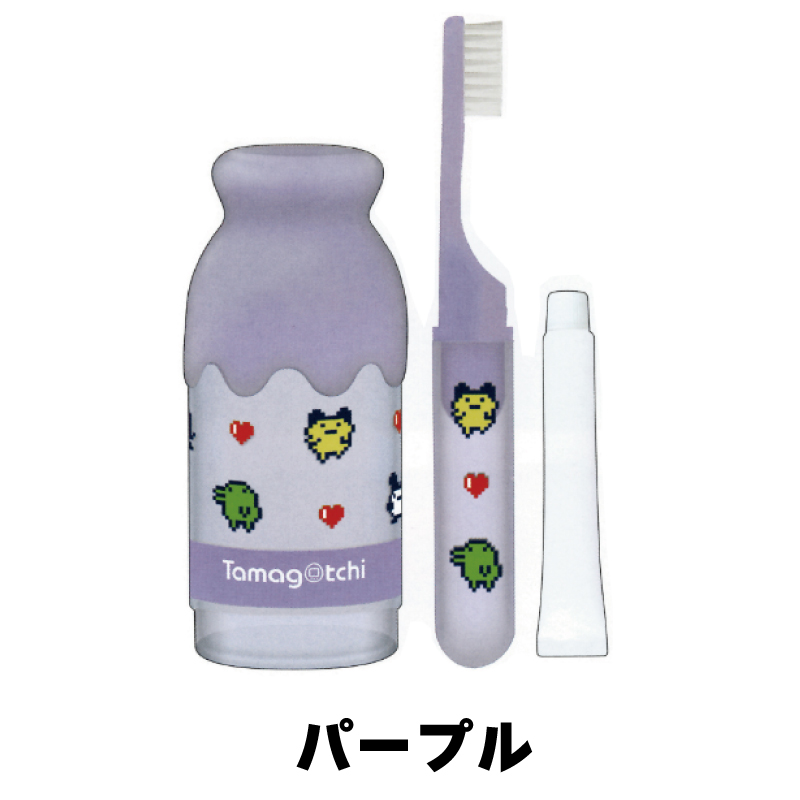 たまごっち ミルク瓶型ハミガキセット 歯ブラシ...の詳細画像2
