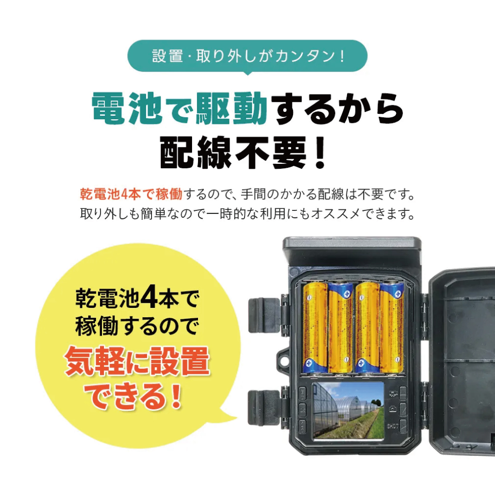 ネッククーラープレゼント 防犯カメラ トレイルカメラ ソーラー 塚本