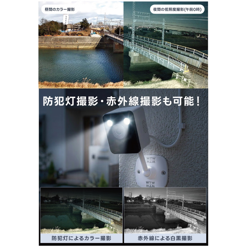 塚本無線 WTW 見守りカメラ 防犯カメラ 監...の詳細画像2