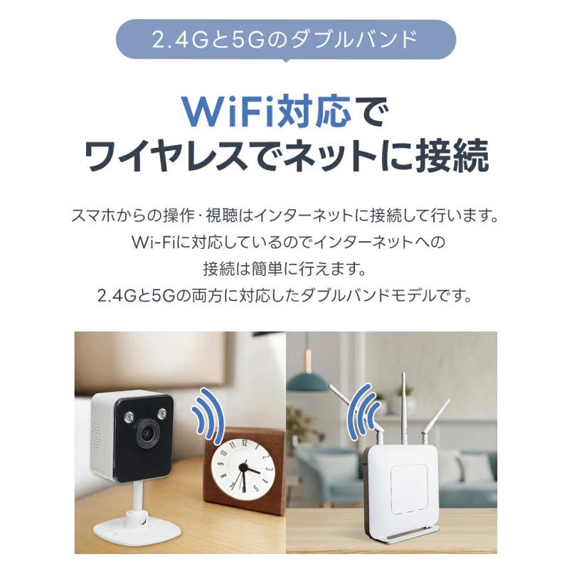 【新品未開封】Wi-Fiデュアルレンズカメラ W8-U3台セット 防犯カメラ