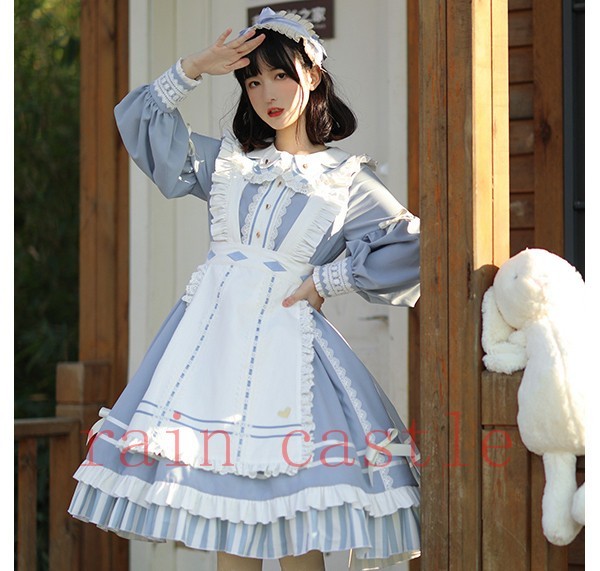残りわずか ロリータ衣装 Lolita ドレス レディース二次元衣装 ロリータワンピース ドレス ガールズ 可愛い フリル コスプレ 仮装 変装 イベント 姫系 パーティー 激安ブランド Www Gettoknowmontco Com