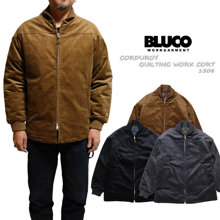 BLUCO ブルコ キルティングワークコート コーデュロイ ジャケット 再入荷 1308 BLUCO WORK GARMENT : 1308 :  HEAD LOCK - 通販 - Yahoo!ショッピング