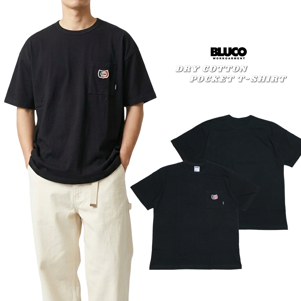 BLUCO（ブルコ） ポケットTシャツ ドライコットン 半袖 CHAMP メンズ