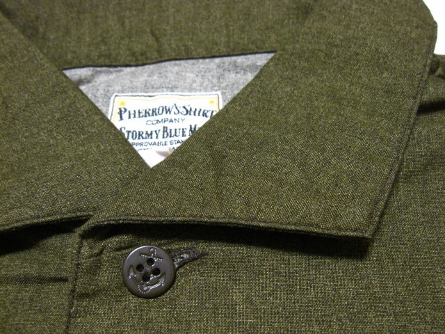 フェローズ　PHERROWS　ワーク　シャツ　20周年　サイズ42XL Pherrow's PHERROW'S(フェローズ) 「20S-775WSS-C」ワッペン付き
