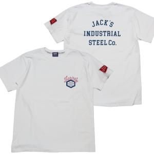 Pherrow&apos;s フェローズ Tシャツ JACK&apos;S INDUSTRIAL STEEL Co. メ...