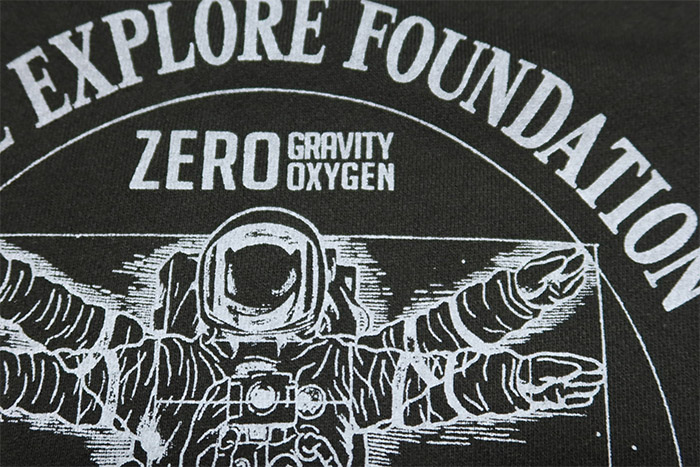 Pherrow's（フェローズ） ラグランスウェットシャツ VITRUVIAN