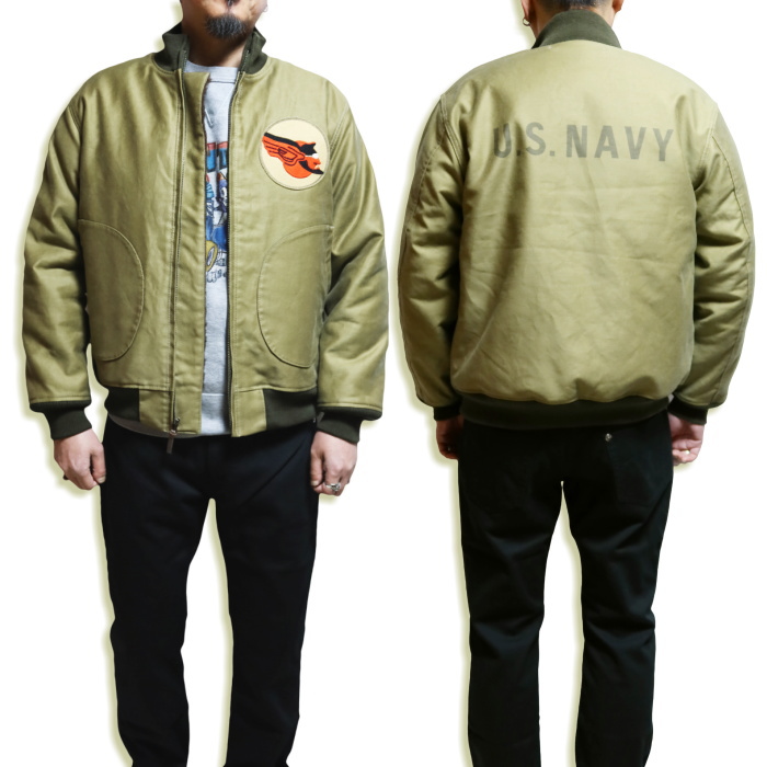 Pherrow's（フェローズ） デッキジャケット U.S.NAVY アルパカウール