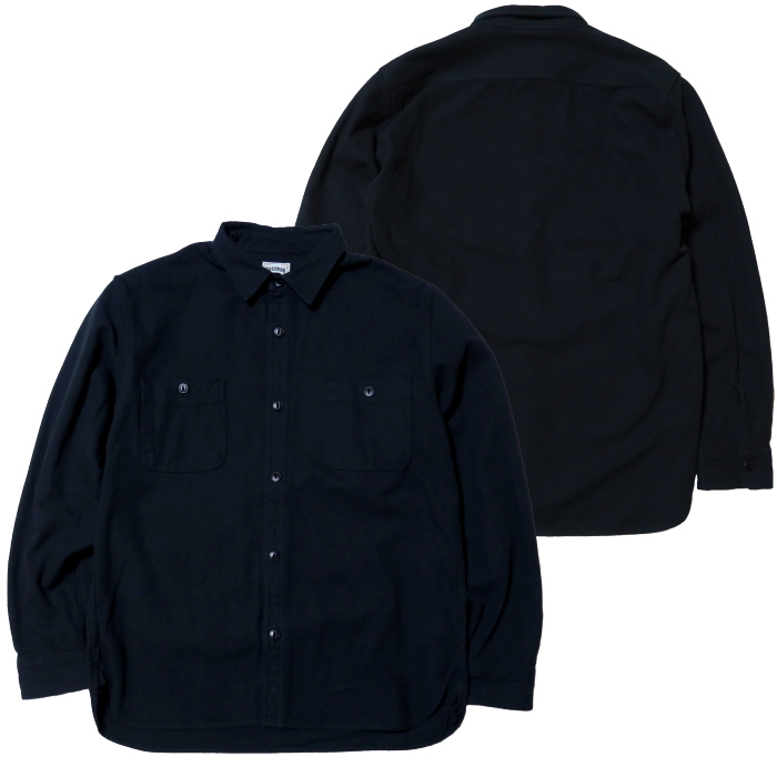 HOUSTON ヒューストン ソリッドビエラシャツ 無地 41141 ワークシャツ 長袖 メンズ | HOUSTON | 01