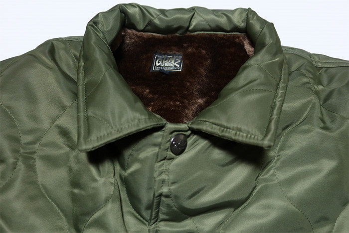GUNZ ガンズ オリジナルボアライニングコーチジャケット キルティング