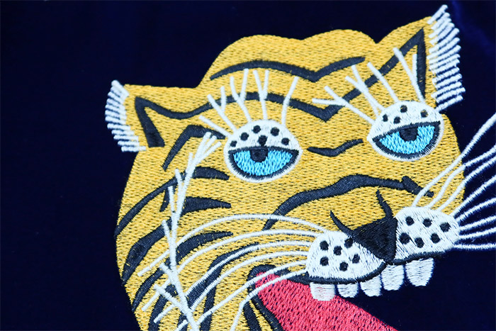 HOUSTON（ヒューストン） 別珍ベトナムジャケット TIGER ベトジャン