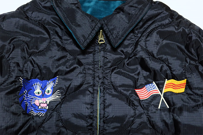 HOUSTON（ヒューストン） リバーシブルベトナムジャケット ベトジャン