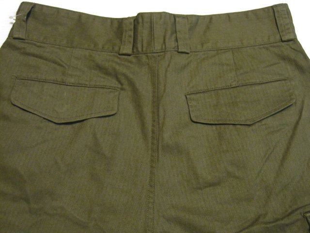 復刻 フランス軍 M-47カーゴパンツ 後期モデル ミリタリー オリーブ
