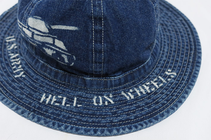 BUZZ RICKSON'S バズリクソンズ デニムワークハット HAT,WORKING,DENIM