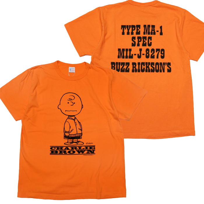 BuzzRickson'ｓ バズリクソンズ スヌーピー Tシャツ チャーリー 