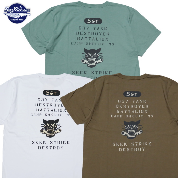 BUZZ RICKSON'S Buzz Rickson's バズリクソンズ Tシャツ 637th
