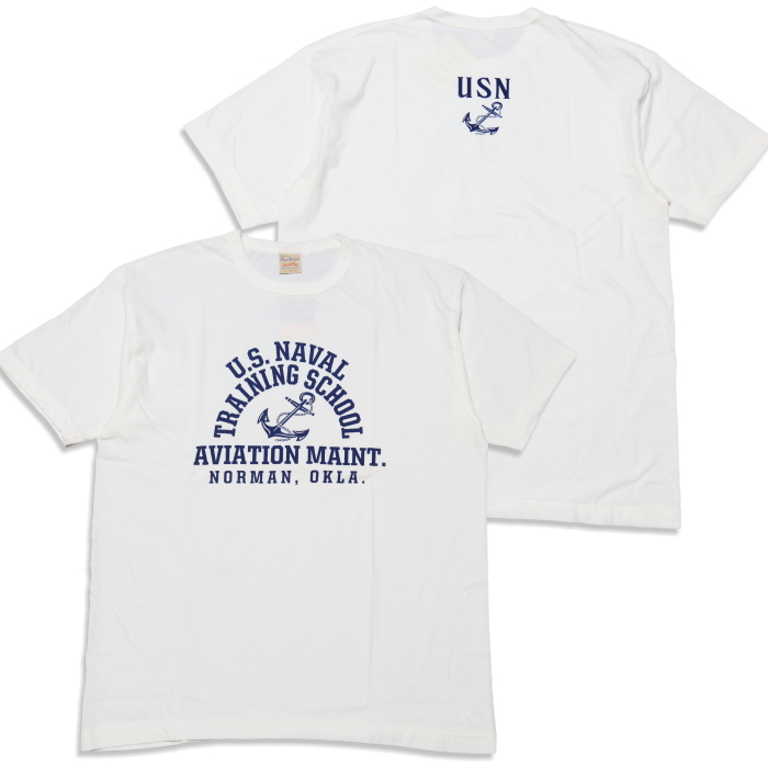 Buzz Rickson's バズリクソンズ TシャツU.S. NAVAL TRAINING SCHOOL 日本製 BR79573 メンズ 半袖 | BUZZ RICKSON'S | 01