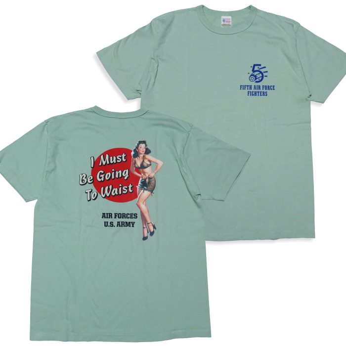 BUZZ RICKSON'S バズリクソンズ Tシャツ I MUST BE GOING TO WAIST BR79707 アメリカ製 丸胴 メンズ 半袖 | BUZZ RICKSON'S | 02