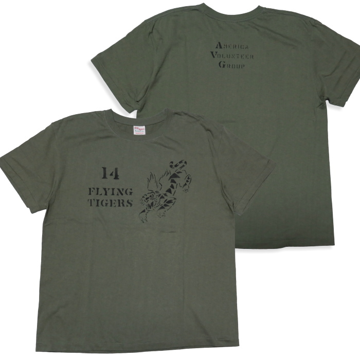 BuzzRickson's バズリクソンズ Tシャツ Flying Tigers フライングタイガー POST EXCHANGE BR79754 日本製 丸胴 メンズ 半袖 | BUZZ RICKSON'S | 02