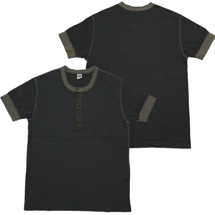 Pherrow's（フェローズ） ヘンリーネックTシャツ プレーン PCT2-S