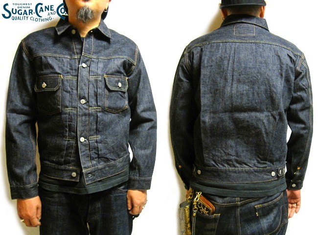 超美品 シュガーケーン デニムジャケット SC11953A サイズ42 SUGAR CANE シュガーケーン SC11953A デニム ジャケット 1953