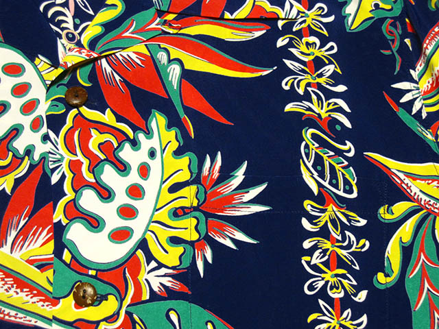 SUN SURF サンサーフ アロハシャツ BIRD OF PARADISE＆MONSTERA