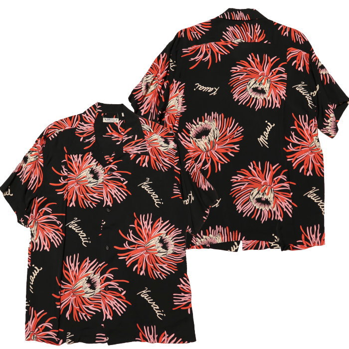 SUN SURF サンサーフ アロハシャツ ISLAND BLOOM レーヨン ハワイアンシャツ 半袖 SS39028 | SUN SURF | 01