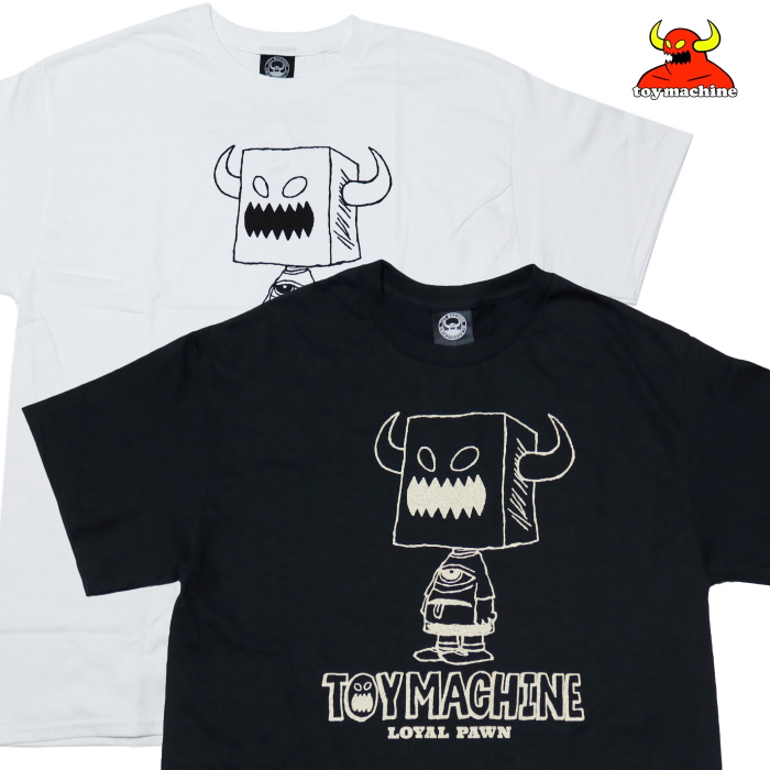 TOY MACHINE トイマシーン sKetChboOok3 コラボTシャツ