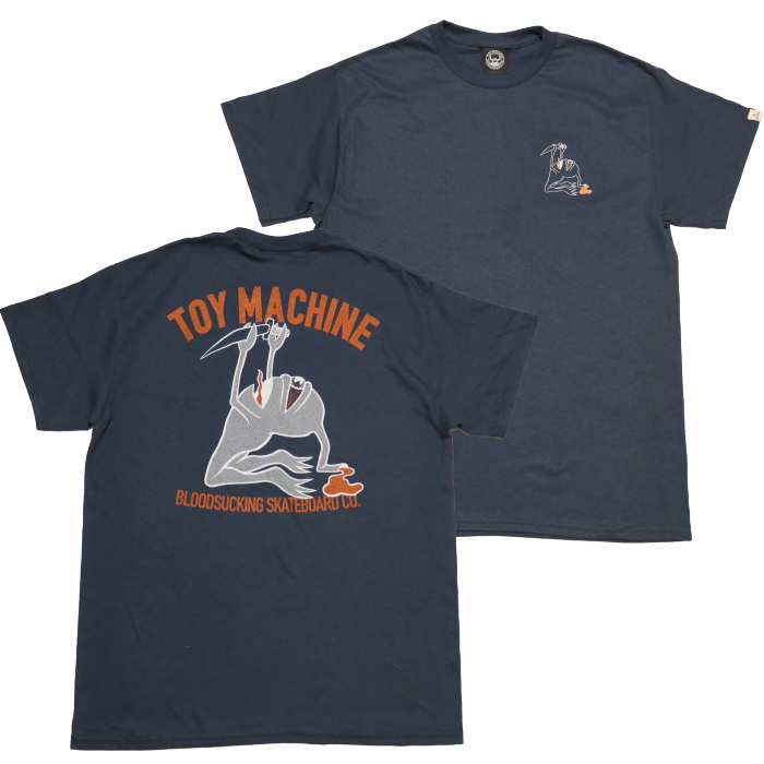 TOY MACHINE トイマシーン Tシャツ 刺繍 "RITUAL SECT EMBROIDEY" TMPDST32 | TOY MACHINE | 01