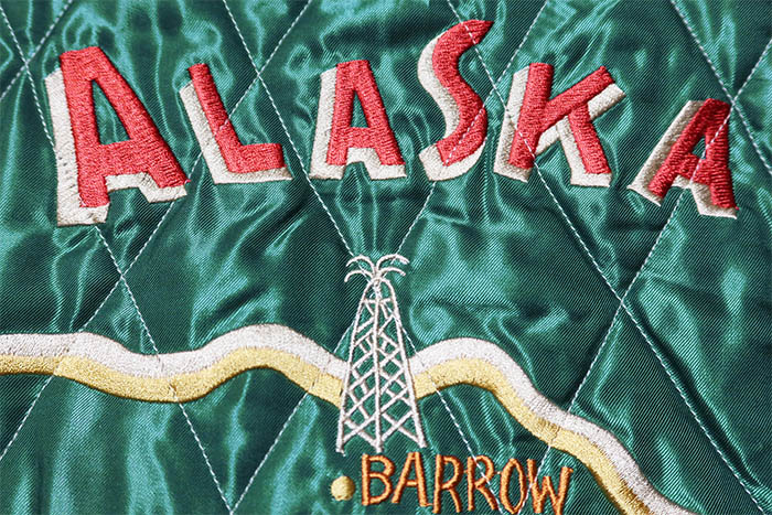 TAILOR TOYO テーラー東洋 スカジャン 別珍 白熊 POLAR BEAR×ALASKA