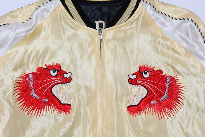 TAILOR TOYO テーラー東洋 スカジャン RED TIGER×GOLD DRAGON 虎龍