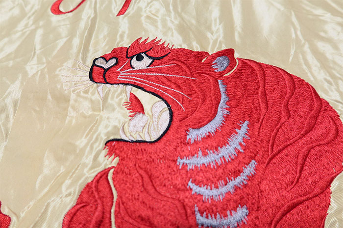 TAILOR TOYO テーラー東洋 スカジャン RED TIGER×GOLD DRAGON 虎龍