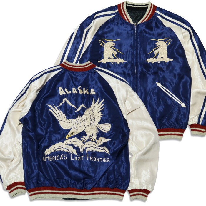 TAILOR TOYO テーラー東洋 スカジャン ALASKAN EAGLE×DOG SLED