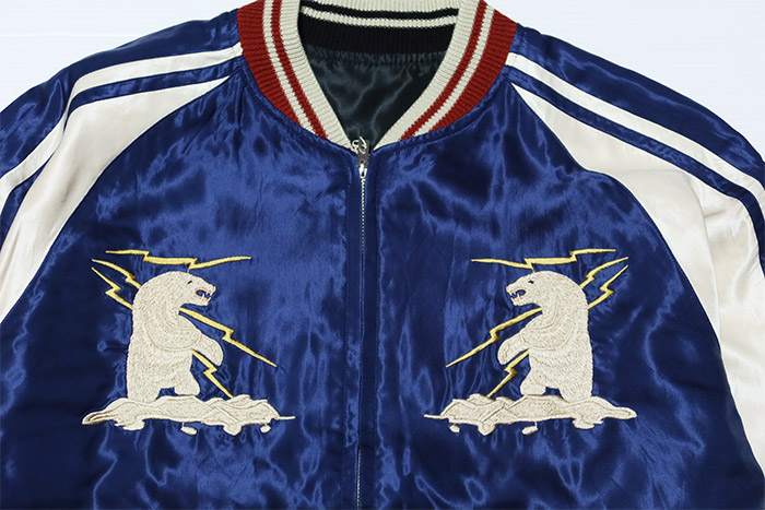 テーラー東洋 スカジャン アラスカ テーラー東洋・港商 SPECIAL EDITION「ALASKA BOY×ALASKA MAP」別珍