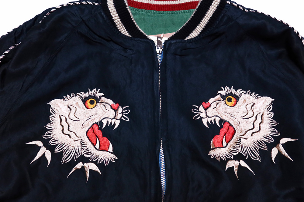 TAILOR TOYO テーラー東洋 スカジャン TIGER HEAD×CHEVY LOVER