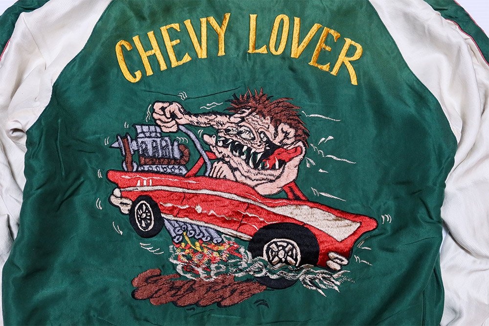 TAILOR TOYO テーラー東洋 スカジャン TIGER HEAD×CHEVY LOVER TAILOR TOYO テーラー東洋 スカジャン TIGER HEAD×CHEVY LOVER