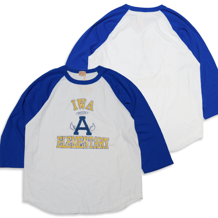 WHITESVILLE ホワイツビル ベースボールTシャツ IWA ELEMENTARY