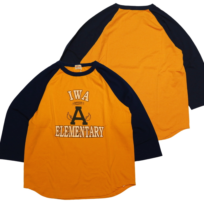 WHITESVILLE ホワイツビル ベースボールTシャツ IWA ELEMENTARY