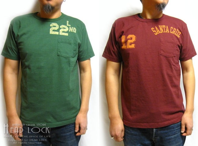 WHITESVILLE ホワイツビル 半袖ポケットTシャツ メンズ WV78191 : HEAD