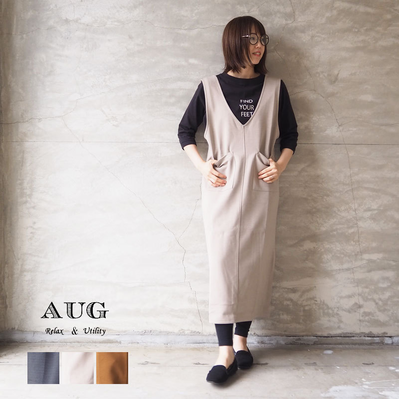 AUG（ファッション） オーグ ジャンパースカート レディース AUG