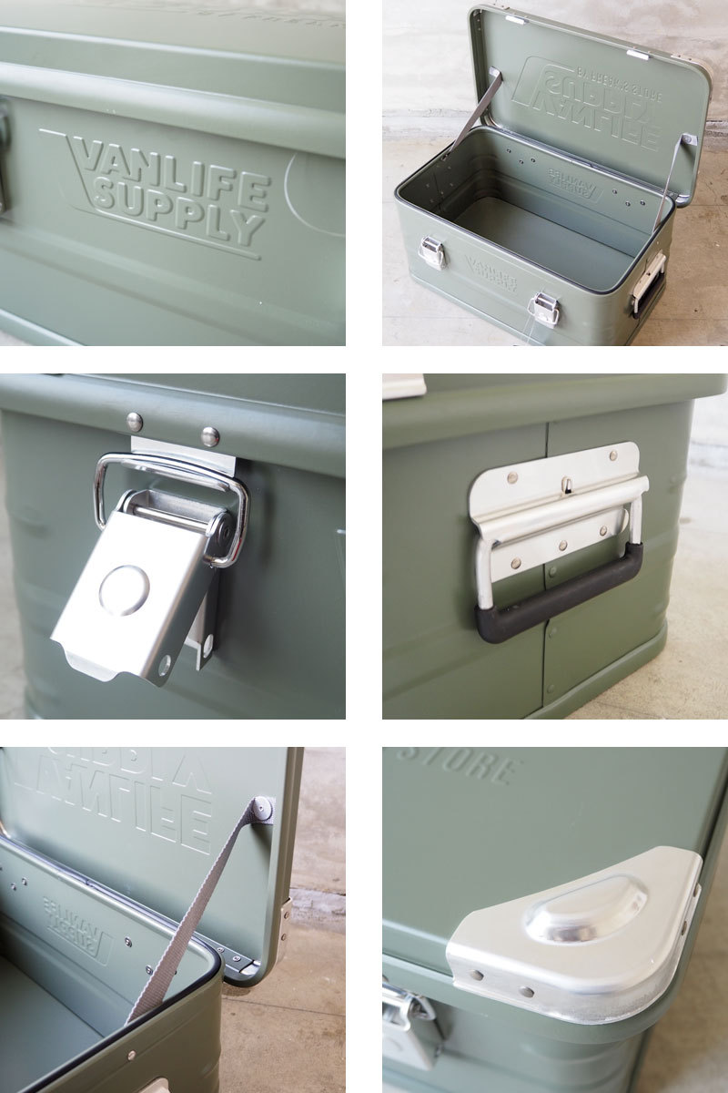 ヴァンライフサプライ コンテナ Sサイズ VANLIFE SUPPLY アルミ