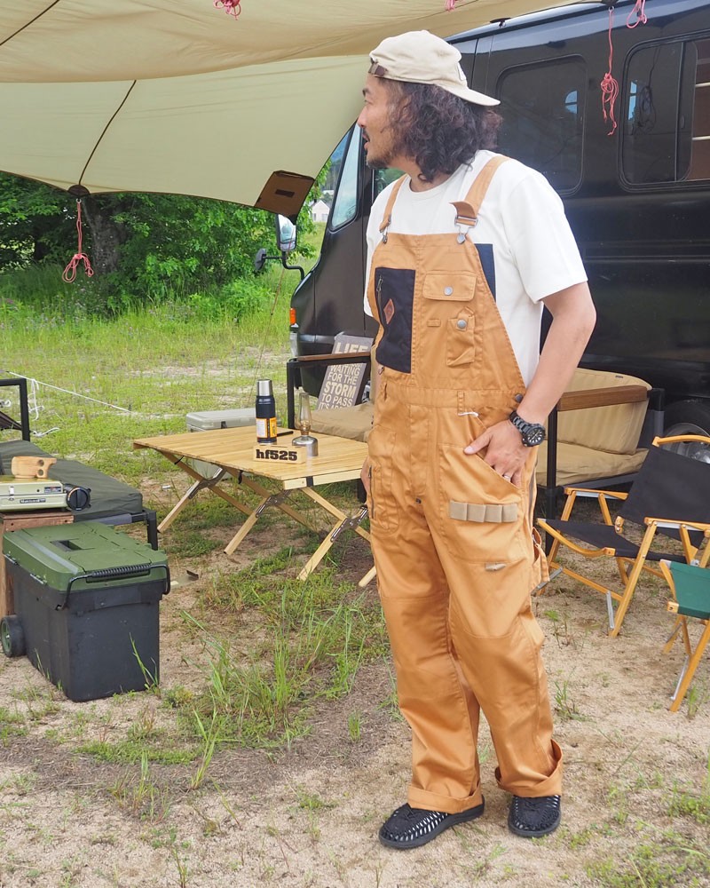 grn outdoor ジーアールエヌ オーバーオール HIASOBI BIG BEN OVERALL