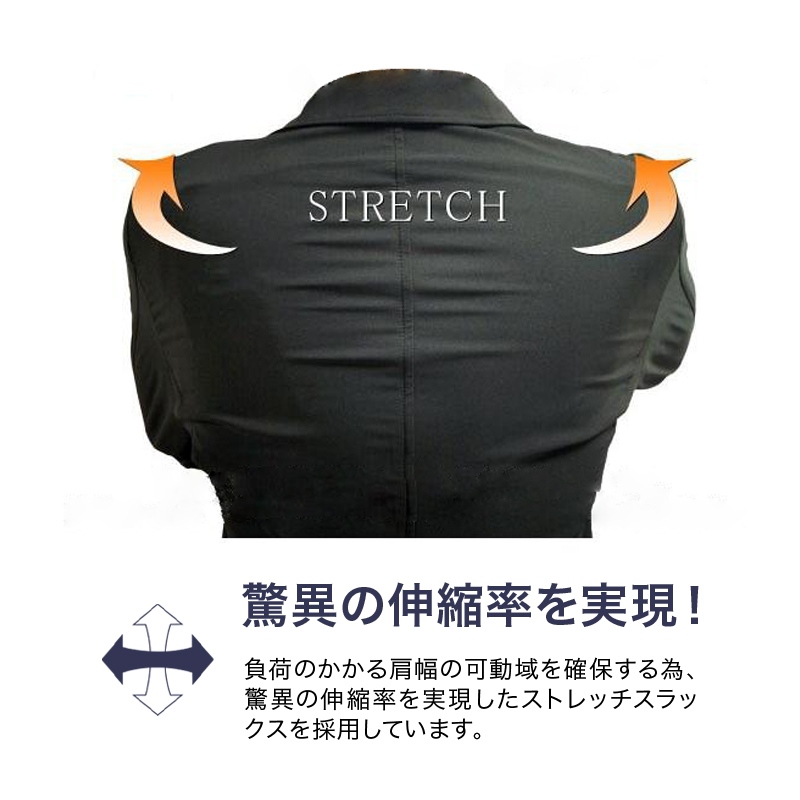 テーラード ジャケット メンズ ウォッシャブル 縦横ストレッチ