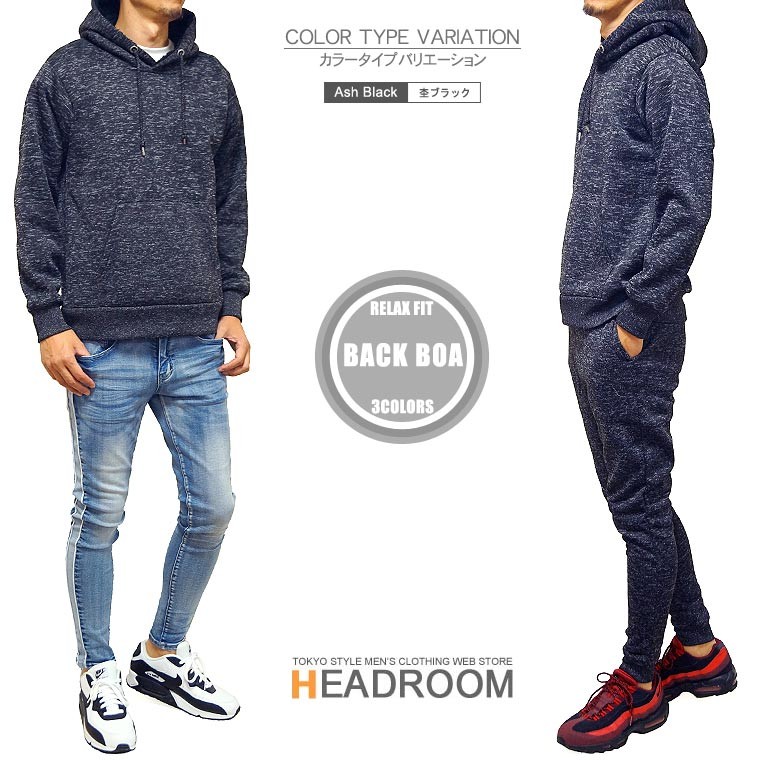 ツーピース スウェットセット 迷彩 フーディ アメリカン レトロ Booby Face Pullover Parka/ブービーフェイスプルオーバー