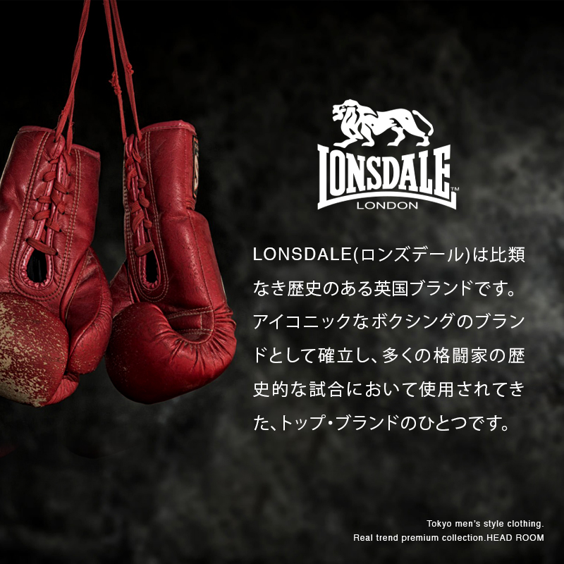 Tシャツ メンズ 半袖 ロンズデール LONSDALE コットン100ライトヘヴィー バックプリント ルーズフィット 大き目